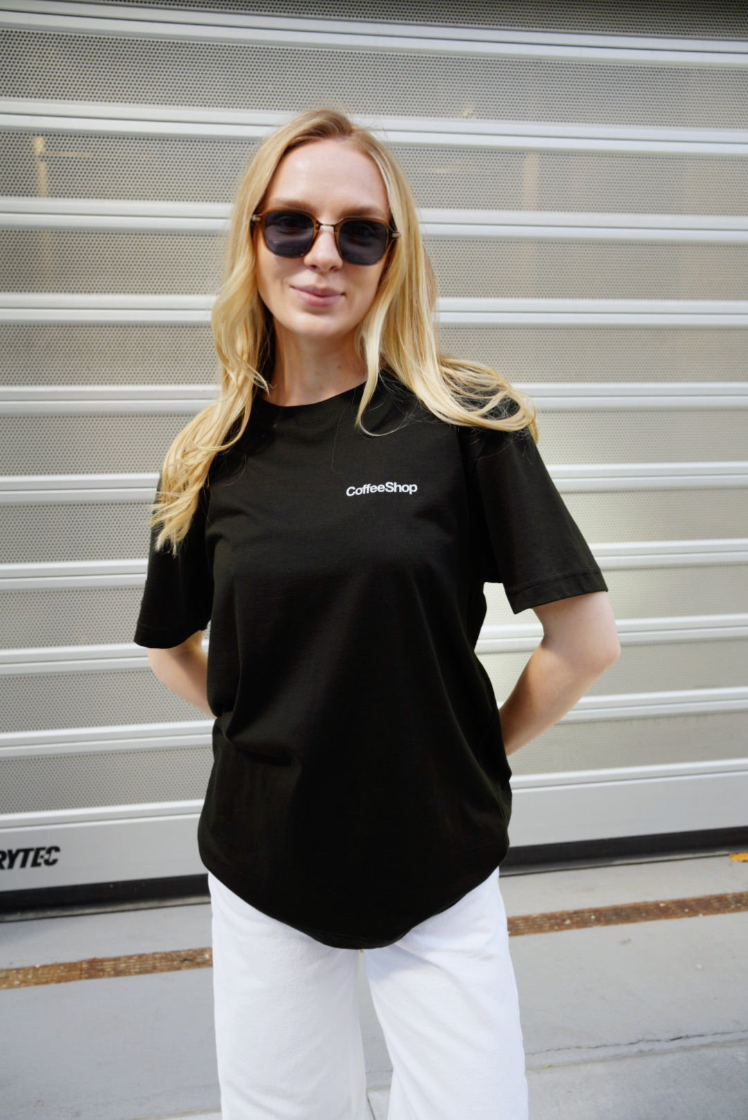 CoffeeShop Work Shirt, Black